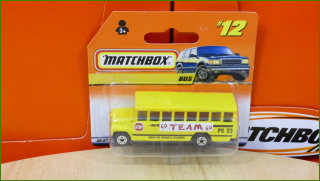 Matchbox Autíčko (Made in China) No.12 - Bus