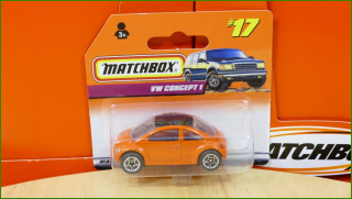 Matchbox Autíčko (Made in Thailand) No.17 - VW Concept 1