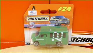 Matchbox Autíčko (Made in China) No.24 - Chevy Transport Bus