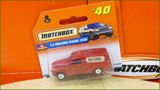 Matchbox Autíčko (Made in China) No.40 - FJ Holden Panel Van