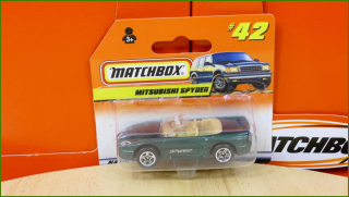 Matchbox Autíčko (Made in Thailand) No.42 - Mitsubishi Spyder