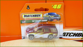 Matchbox Autíčko (Made in China) No.46 - ´97 Chevy Tahoe
