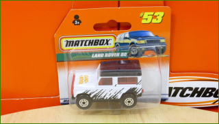 Matchbox Autíčko (Made in China) No.53 - Land Rover 90