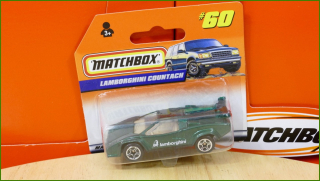 Matchbox Autíčko (Made in Thailand) No.60 - Lamborghini Countach