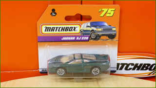 Matchbox Autíčko (Made in Thailand) No.75 - Jaguar XJ 220