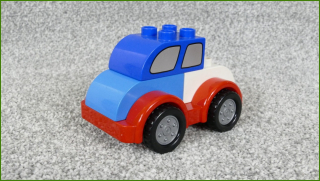 Lego Duplo autíčko z kostek