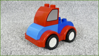 Lego Duplo autíčko z kostek