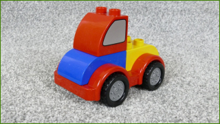 Lego Duplo autíčko z kostek