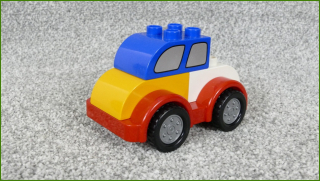 Lego Duplo autíčko z kostek