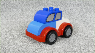 Lego Duplo autíčko z kostek