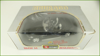 Kovový Model Bburago 1:18 - BMW M Roadster - Viz Popis s Krabicí
