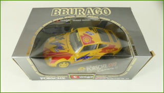 Kovový Model Bburago 1:18 - Porsche 911 Carrera GT (1993) s Krabicí