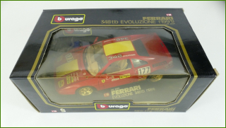 Kovový Model Bburago 1:18 - Ferrari 348 tb Evoluzione (1991) s Krabicí