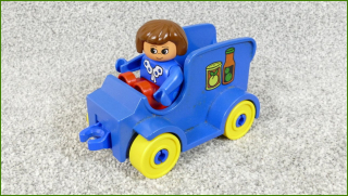 Lego Duplo autíčko s figurkou