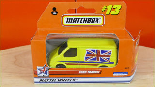 Matchbox Autíčko (Made in China) No.13 - Ford Transit
