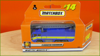 Matchbox Autíčko (Made in China) No.14 - Airport Fire Truck