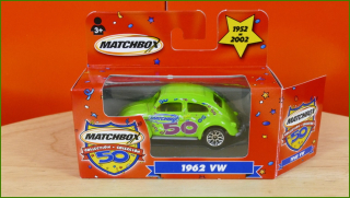 Matchbox Autíčko (Made in China) VW Beetle - 50th Anniversary
