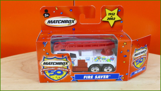 Matchbox Autíčko (Made in China) Ladder Truck - 50th Anniversary