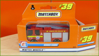 Matchbox Autíčko (Made in China) No.39 - Dennis Sabre