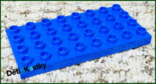 Lego® Duplo® Podložka/Destička 4x8 Modrá
