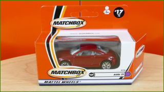 Matchbox Autíčko (Made in China) No.17 - Audi TT