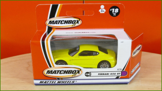 Matchbox Autíčko (Made in China) No.18 - Ferrari 456 GT