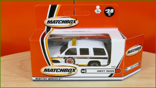 Matchbox Autíčko (Made in China) No.28 - Chevy Tahoe