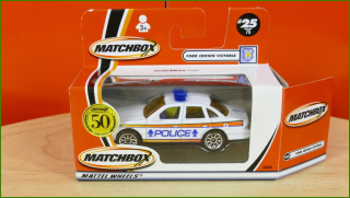 Matchbox Autíčko (Made in China) No.25 - Ford Crown Victoria - 50th Anniversary