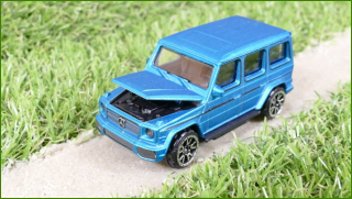 Kovový Model Autíčko Majorette Mercedes-Benz G500 (Thailand)