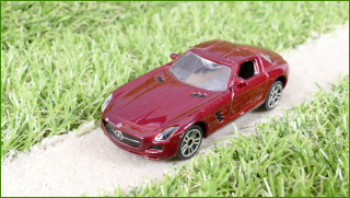 Kovový Model Autíčko Majorette Mercedes Benz SLS (Thailand)