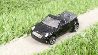 Kovový Model Autíčko Majorette Mini Cooper Cabrio