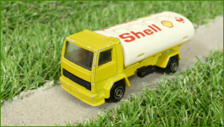 Kovový Model Autíčko Majorette Ford Tanker Truck Shell