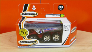 Matchbox Autíčko (Made in China) No.55 - Super Wagon - 50th Anniversary