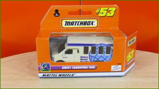 Matchbox Autíčko (Made in China) No.53 - Chevy Transport Bus