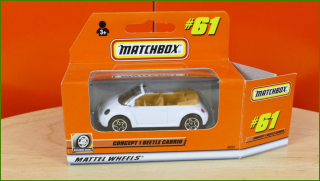 Matchbox Autíčko No.61 - Concept 1 Beetle Cabrio
