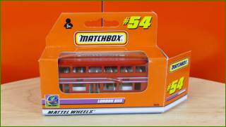 Matchbox Autíčko No.54 - London Bus