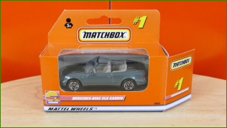 Matchbox Autíčko No.1 - Mercedes-Benz CLK Convertible