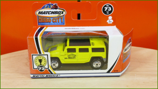 Matchbox Autíčko Hero-City No.73 - Hummer H2 SUV Concept
