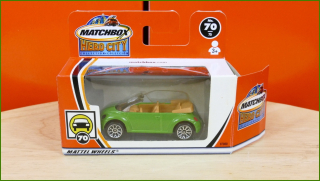 Matchbox Autíčko Hero-City No.70 - Concept 1 Beetle Convertible