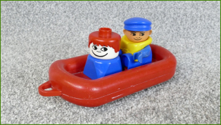 Lego Duplo člun s figurkami