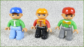 Lego® Duplo® Set Tří Figurek (Farmář, Octan, Cestář)