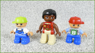 Lego® Duplo® Set Tří Figurek (Maminka a Děti)