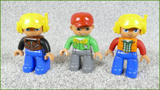 Lego® Duplo® Set Tří Figurek (Piloti, Octan)