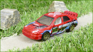 Model Autíčka Hot Wheels Subaru Impreza