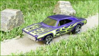 Model Autíčka Hot Wheels ´69 Dodge Charger 500