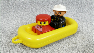 Lego Duplo člun s figurkami