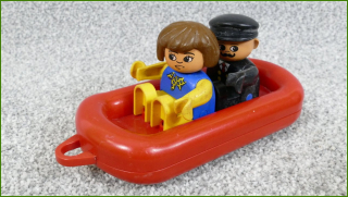 Lego Duplo člun s figurkami