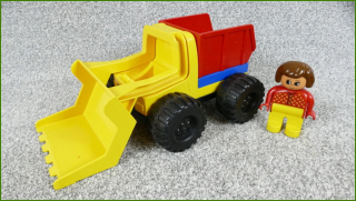 Lego Duplo nakladač s vyklápěcí korbou