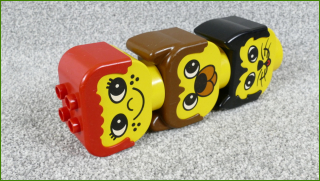 Lego Duplo sada 3 hlav