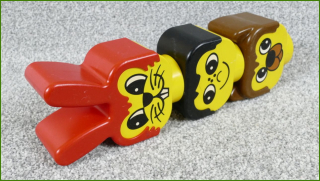 Lego Duplo sada 3 hlav